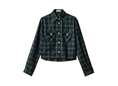 MIUMIU Plaid Shirt "Khaki"
