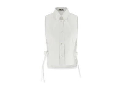 MIU MIU Women's Vest Shirt "White"