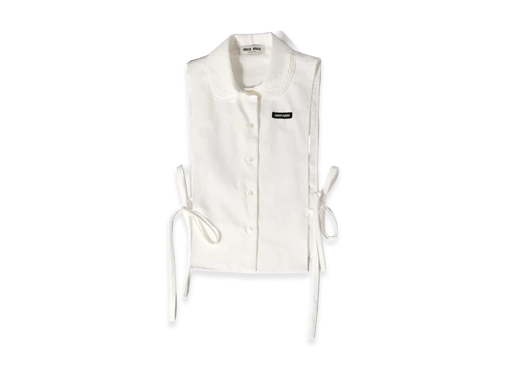 MIU MIU Women's Cotton Blend Shirt "White"