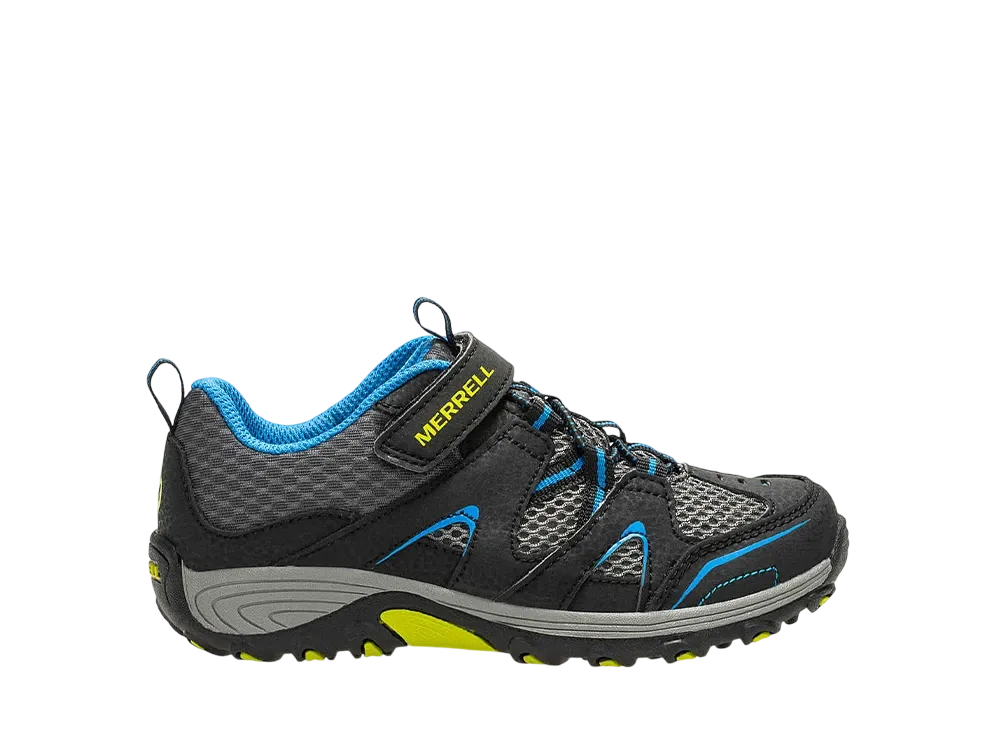 MERRELL Big Kids Trail Chaser "Black/Blue"