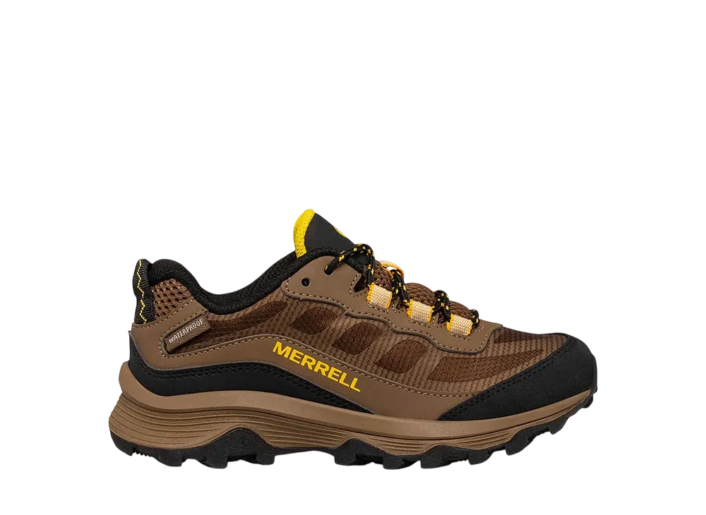 MERRELL Big Kids Moab Speed Low Waterproof "Walnut"