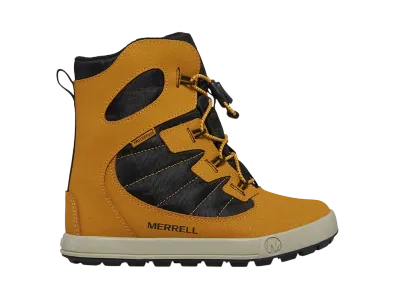 MERRELL Big Kids Snow Bank 4.0 Waterproof Boot "Wheat/Black"