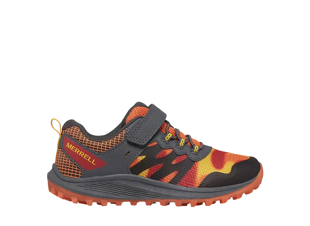 MERRELL Big Kids Nova 3 "Black/Orange"