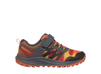 MERRELL Big Kids Nova 3 "Black/Orange"