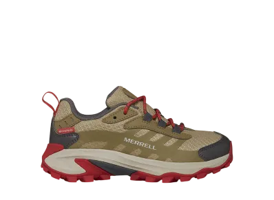 MERRELL Big Kids Moab Speed 2 Low Waterproof "Coyote"