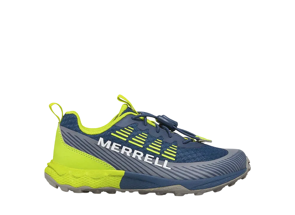 MERRELL Big Kids Agility Peak "Navy/Hi Viz"