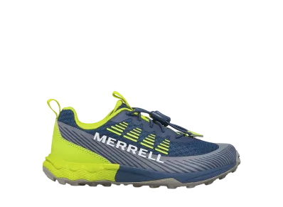 MERRELL Big Kids Agility Peak "Navy/Hi Viz"