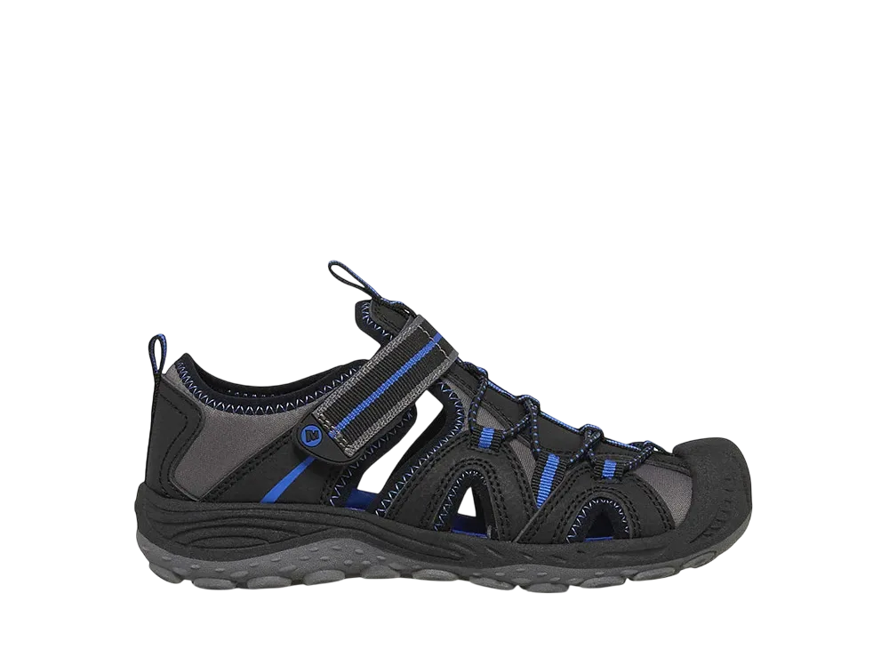 MERRELL Big Kids Hydro 2 Sandal "Black/Grey/Royal