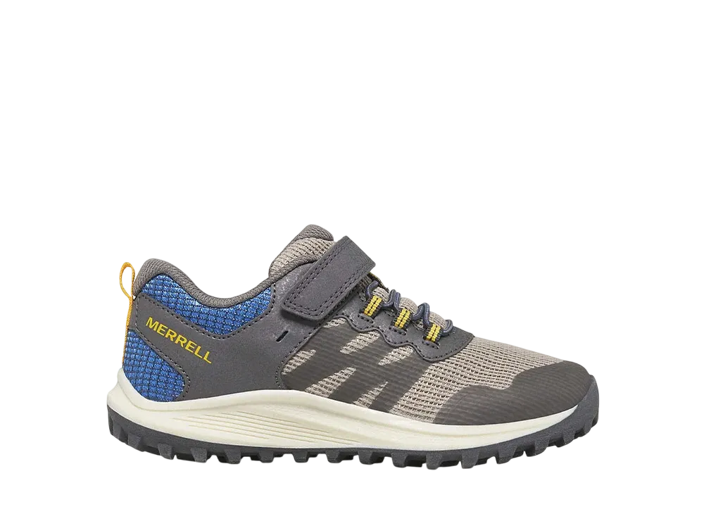 MERRELL Big Kids Nova 3 "Grey/Blue/Gold"
