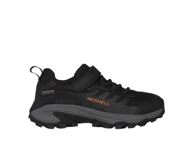 MERRELL Big Kids Moab Speed 2 Low A/C Waterproof "Black"