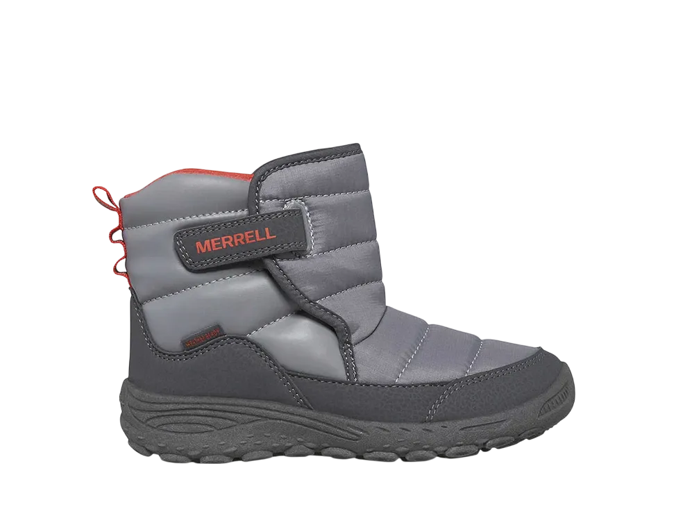 MERRELL Little Kids Polar Puffer Boot "Grey"