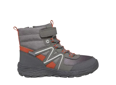 MERRELL Big Kids Polar Trekker Boot "Gunsmoke/Orange"