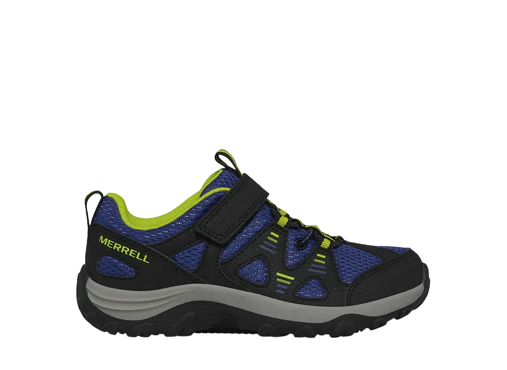 MERRELL Big Kids Trail Chaser 2 "Black/Blue/Lime"