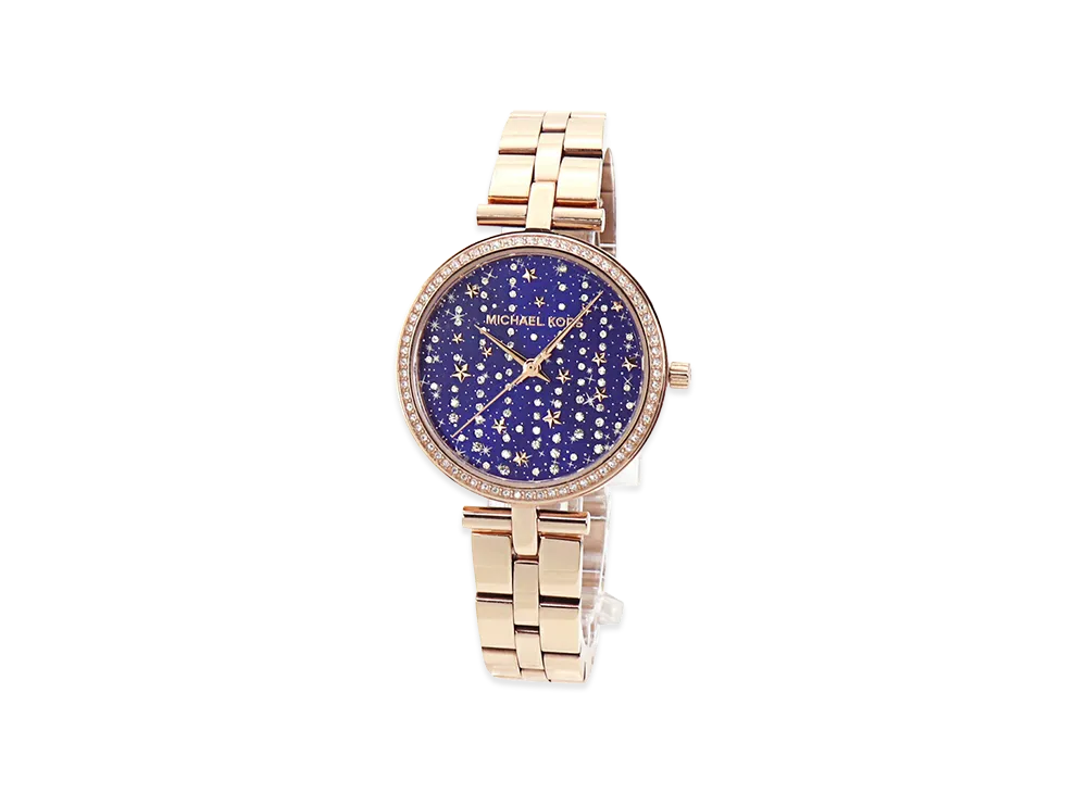 MICHAEL KORS Women's Maci "Gold/Blue"