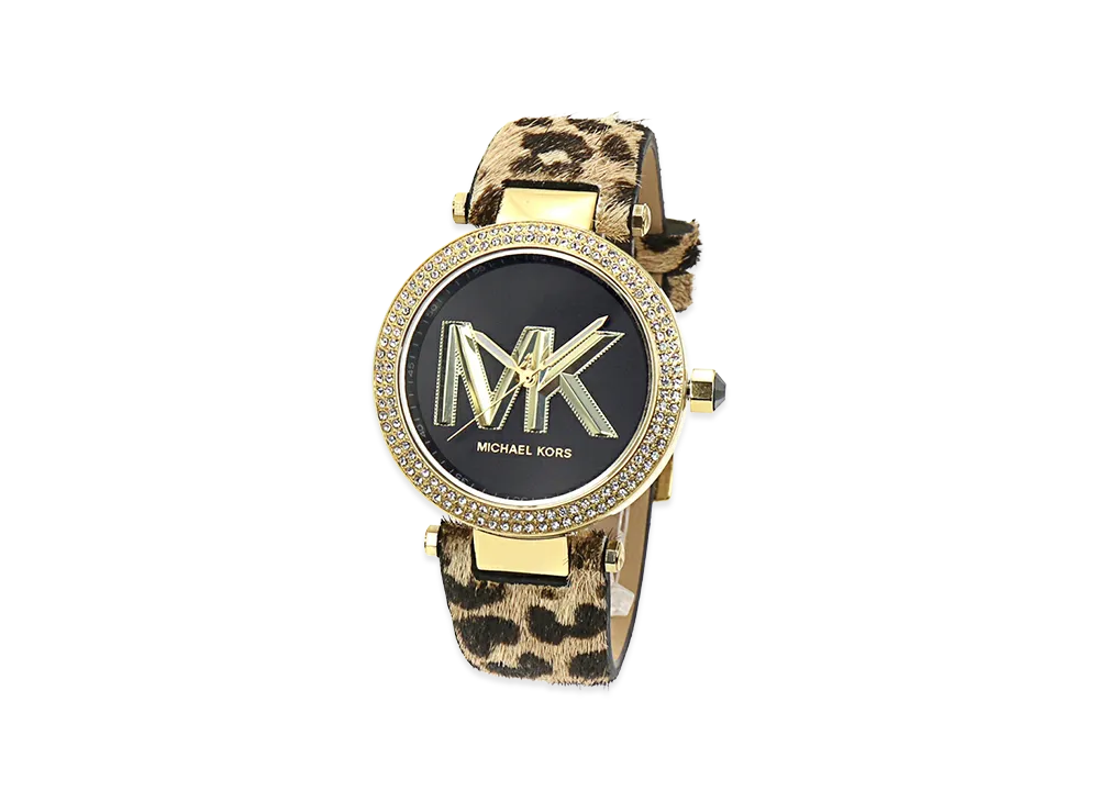 MICHAEL KORS Women's Parker "Gold/Black"