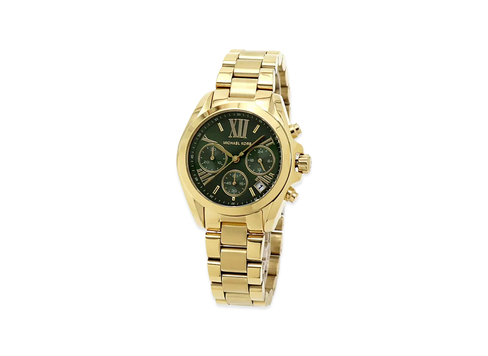 MICHAEL KORS Women's Bradshaw Watch Chronograph "Green"