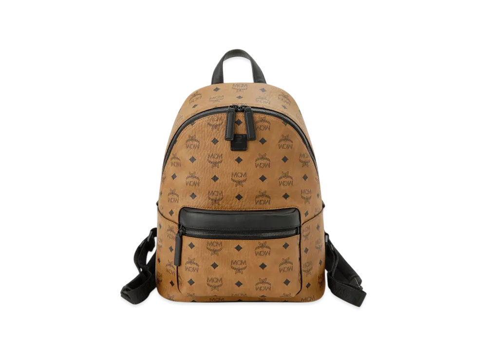 MCM Stark Backpack Small "Cognac"