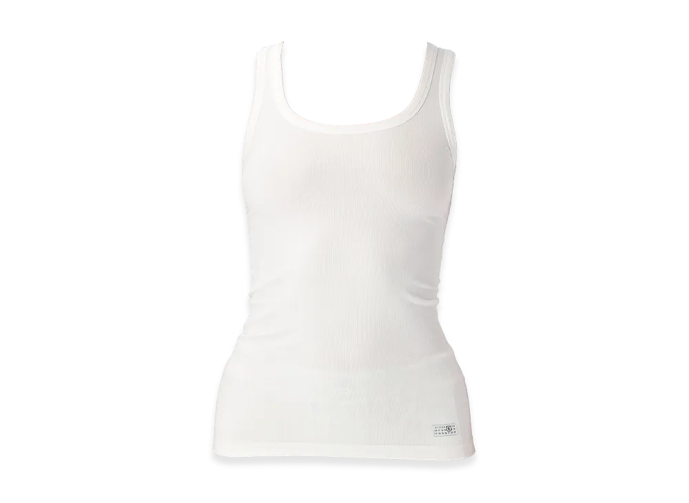 MM6 Maison Margiela Women's Tank Top "White"
