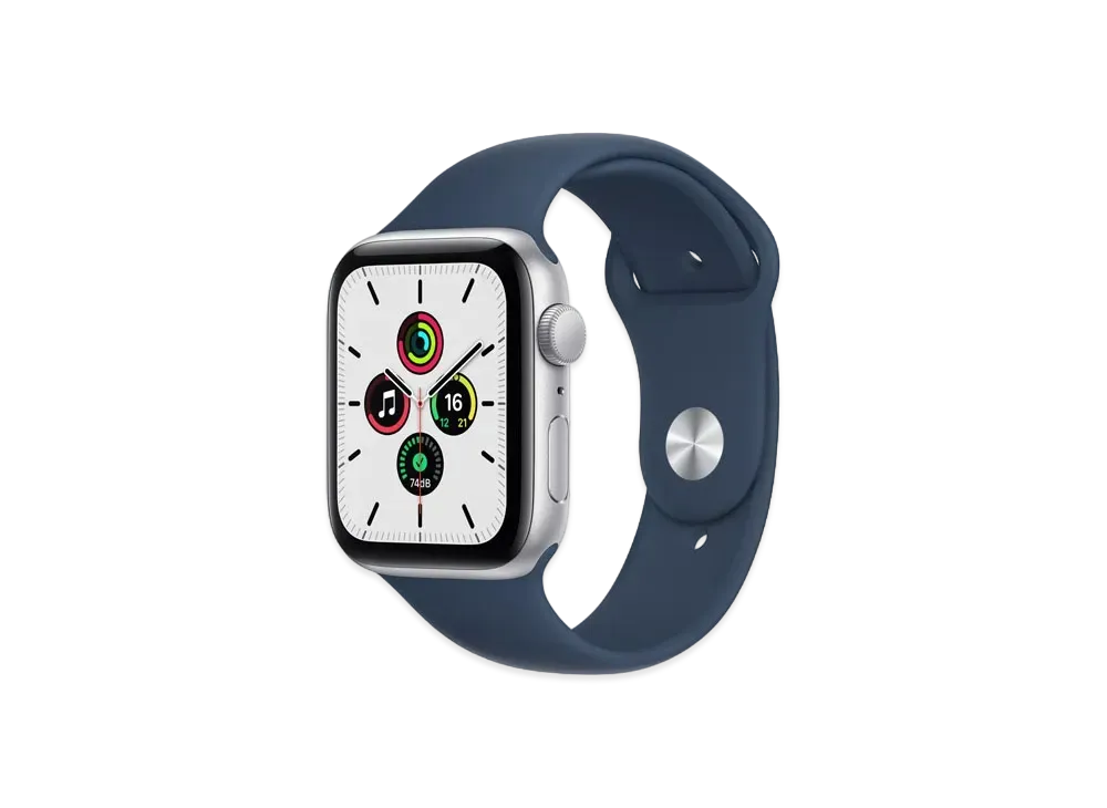 アップルウォッチ SE (GPSモデル) 44mm シルバーアルミニウム