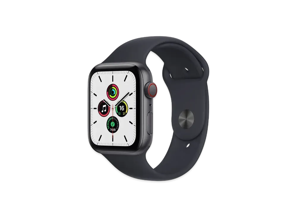 アップルウォッチ SE (GPS + セルラーモデル) 44mm スペースグレイ 