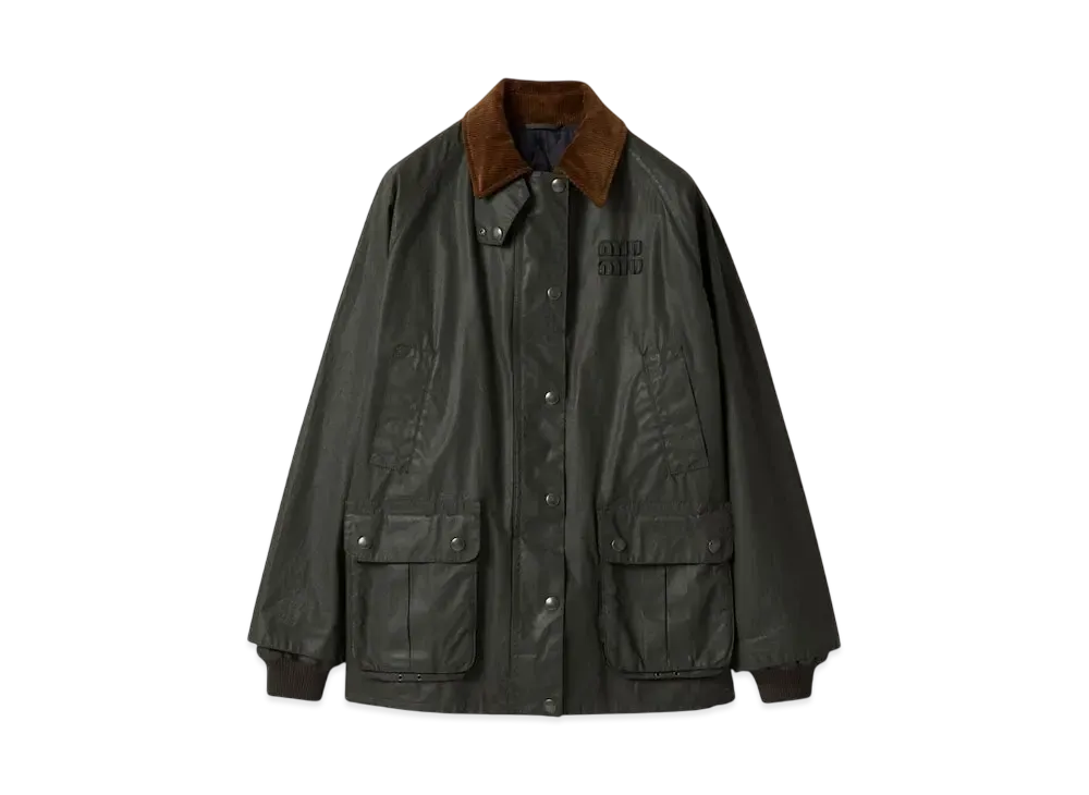 miumiuジャケット 楽天市場】miumiu(ミュウミュウ) サイズ:44 ワックス加工 キャンバス