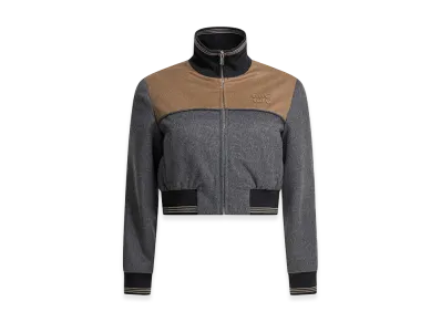 MIU MIU Women's Two-Tone Velour Jacket "Multicolor"