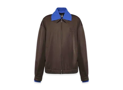 MIU MIU Women's Wool Jacket "Dark Brown"