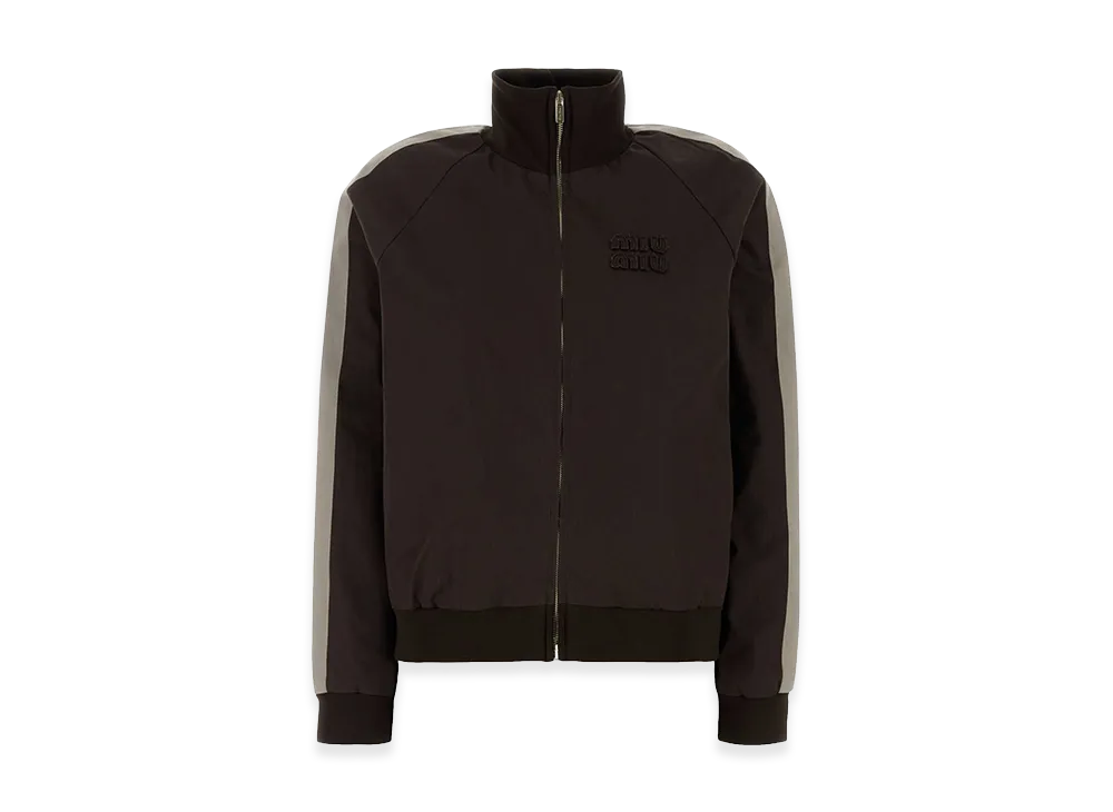 MIU MIU Women's Cotton Jacket "Brown/Chocolate"