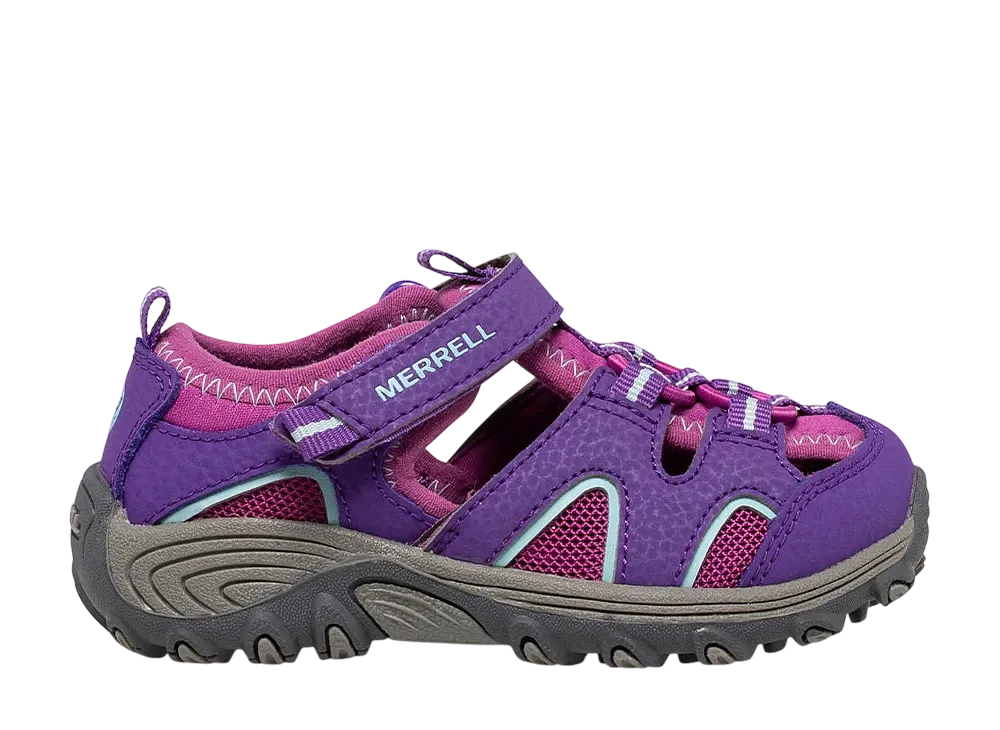 MERRELL Little Kids Hydro H2O Hiker Jr Sandal "Berry"