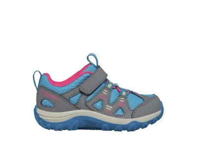 MERRELL Little Kids Trail Chaser 2 Jr. "Grey/Turquoise Multi"