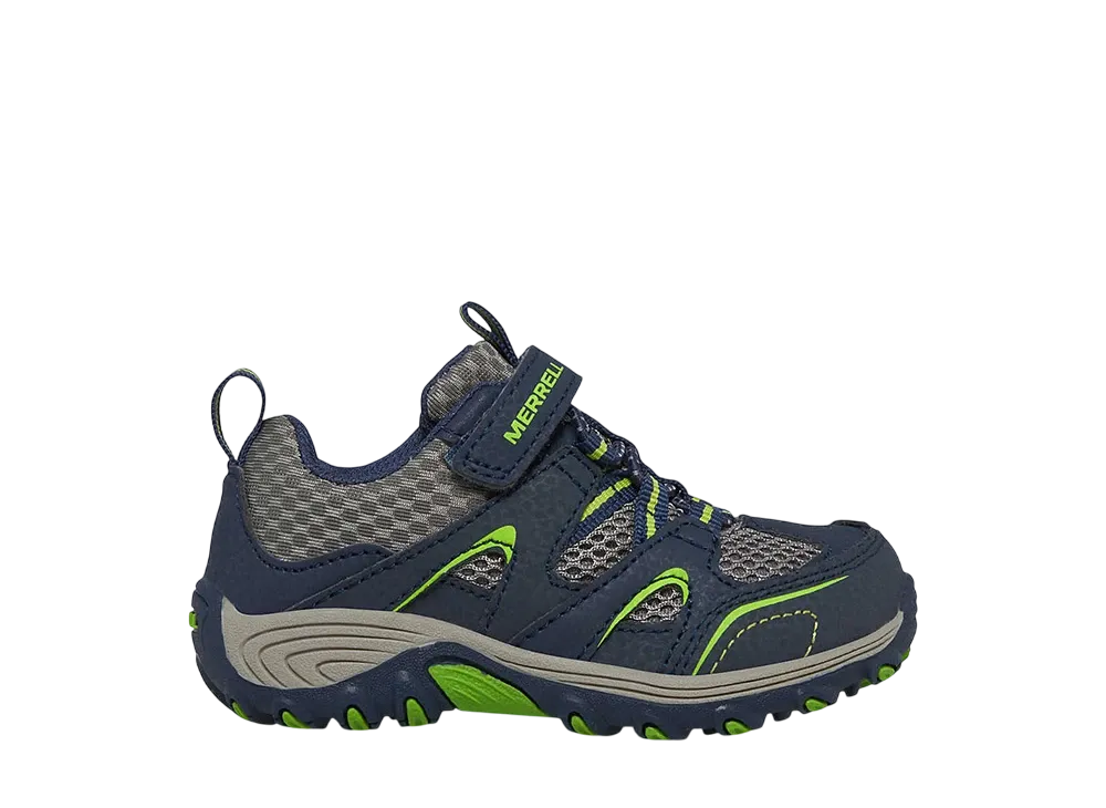 MERRELL Little Kids Trail Chaser Jr. "Navy/Green"
