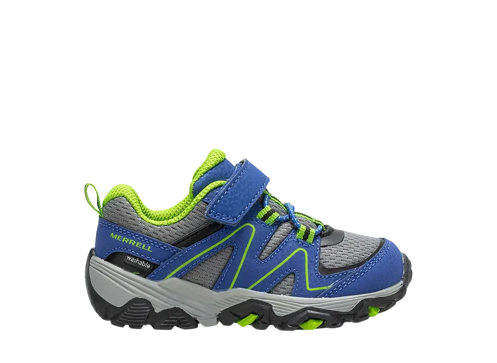 MERRELL Little Kids Trail Quest Jr. "Navy/Green"