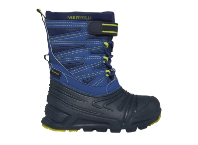 MERRELL Little Kids Snow Quest Lite 3.0 Jr Waterproof "Blue/Green"