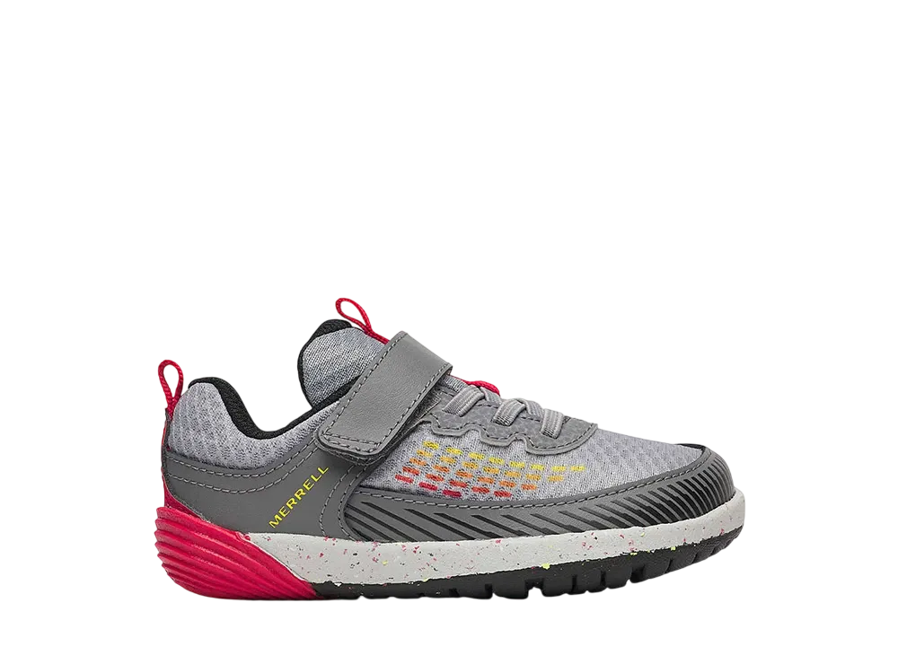 MERRELL Little Kids Bare Steps Sport "Grey/Lava"