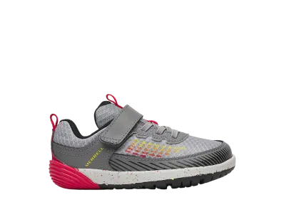 MERRELL Little Kids Bare Steps Sport "Grey/Lava"