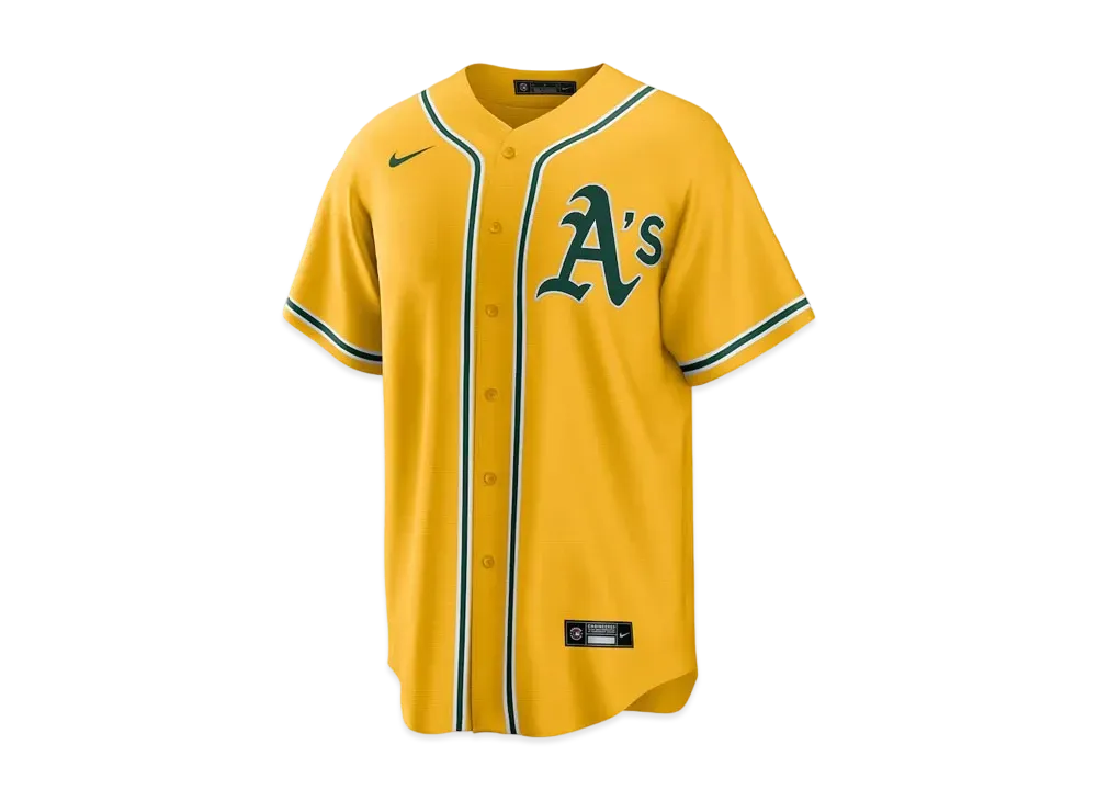 MLB x Nike Athletics Replica Uniform "Gold"