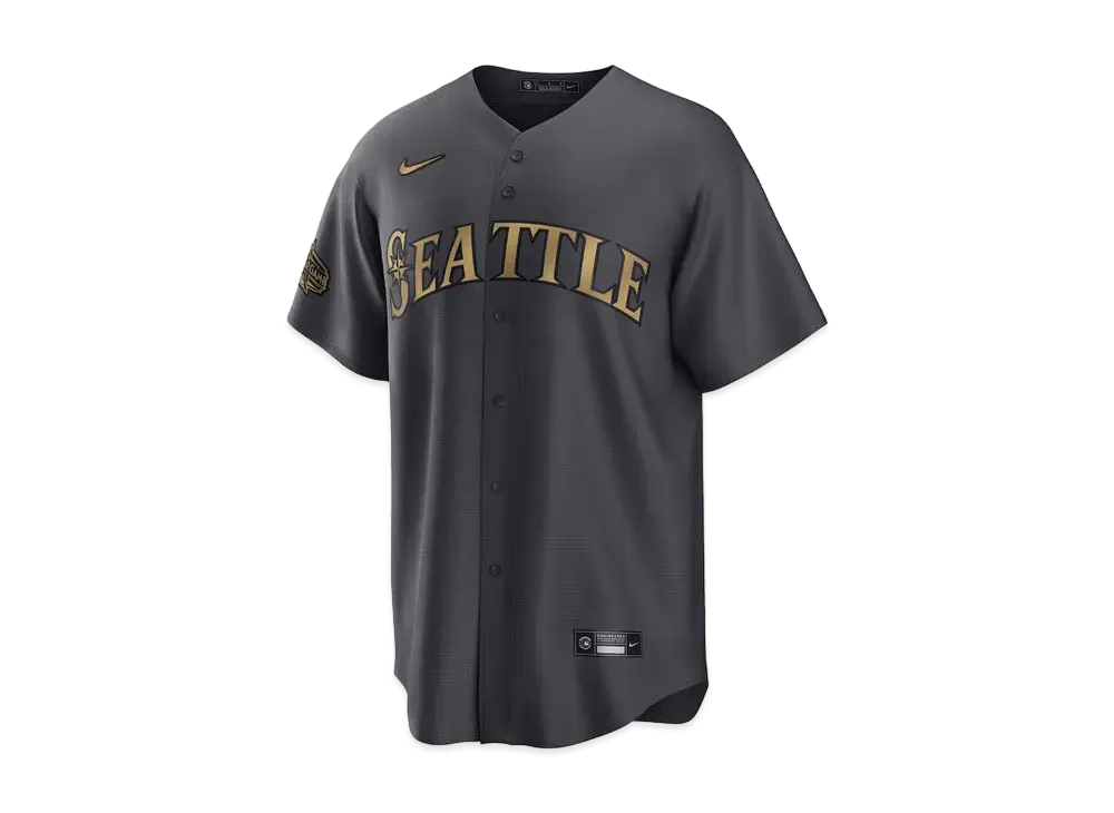 MLB x Nike Mariners All Star Game Team Front Uniform "Dark Gray"