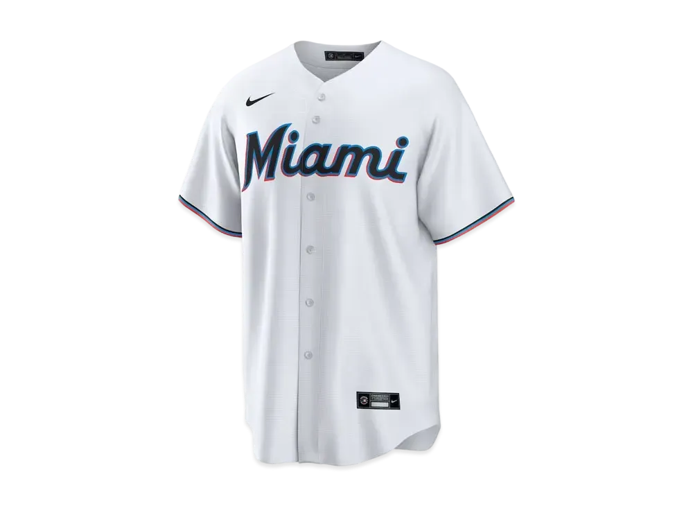 MLB x Nike Marlins Replica Uniform "White"