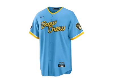 MLB x Nike Brewers City Connect Replica Uniform "Light Blue"