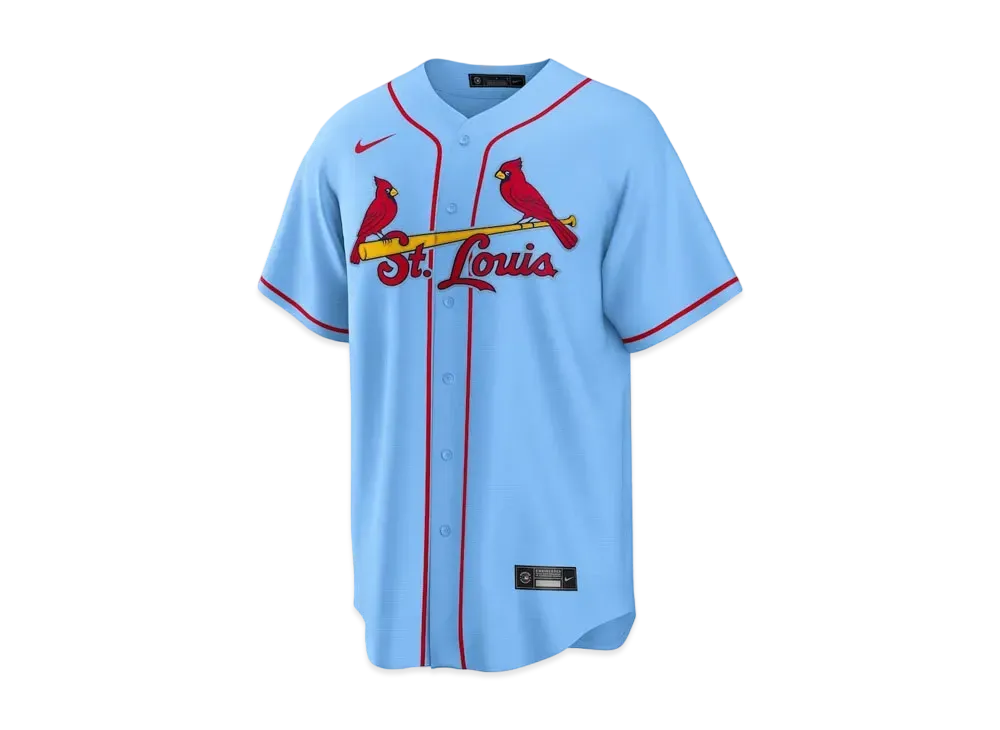 MLB x Nike Player Replica Uniform Cardinals Pujols "Light Blue"