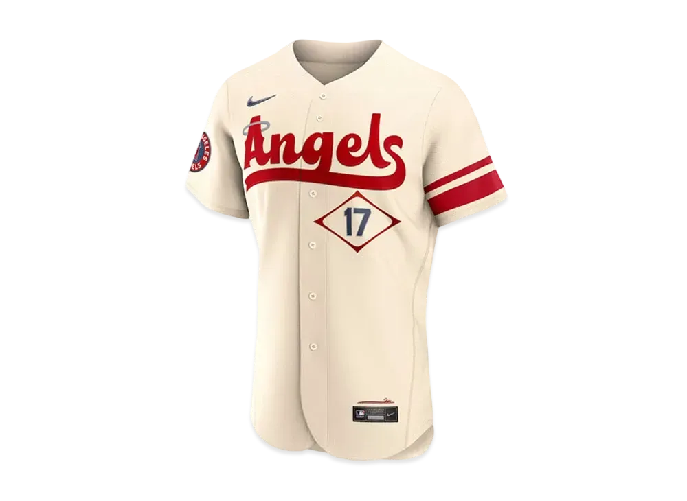 MLB x Nike Official Authentic Jersey City Connect Los Angeles Shohei Ohtani "Beige"