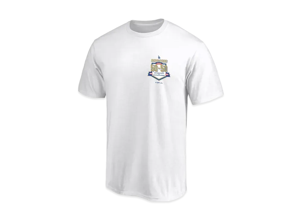 MLB Los Angeles Dodgers Shohei Ohtani 50-50 Name & Number T-Shirt Kids "White"