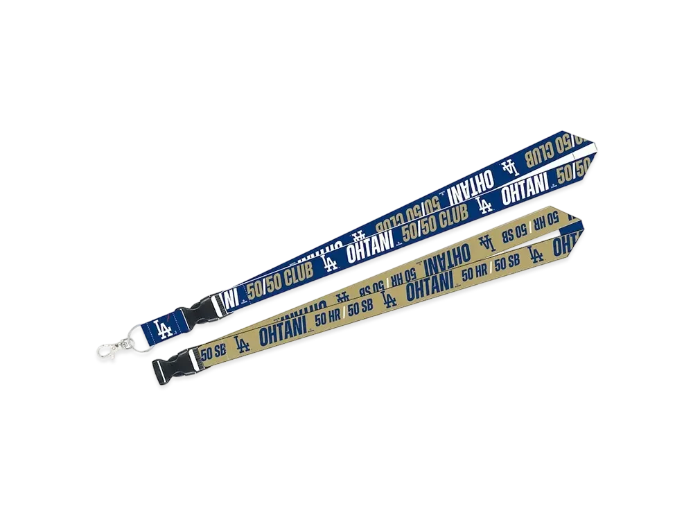 MLB Los Angeles Dodgers Shohei Ohtani 50-50 Lanyard 1x8