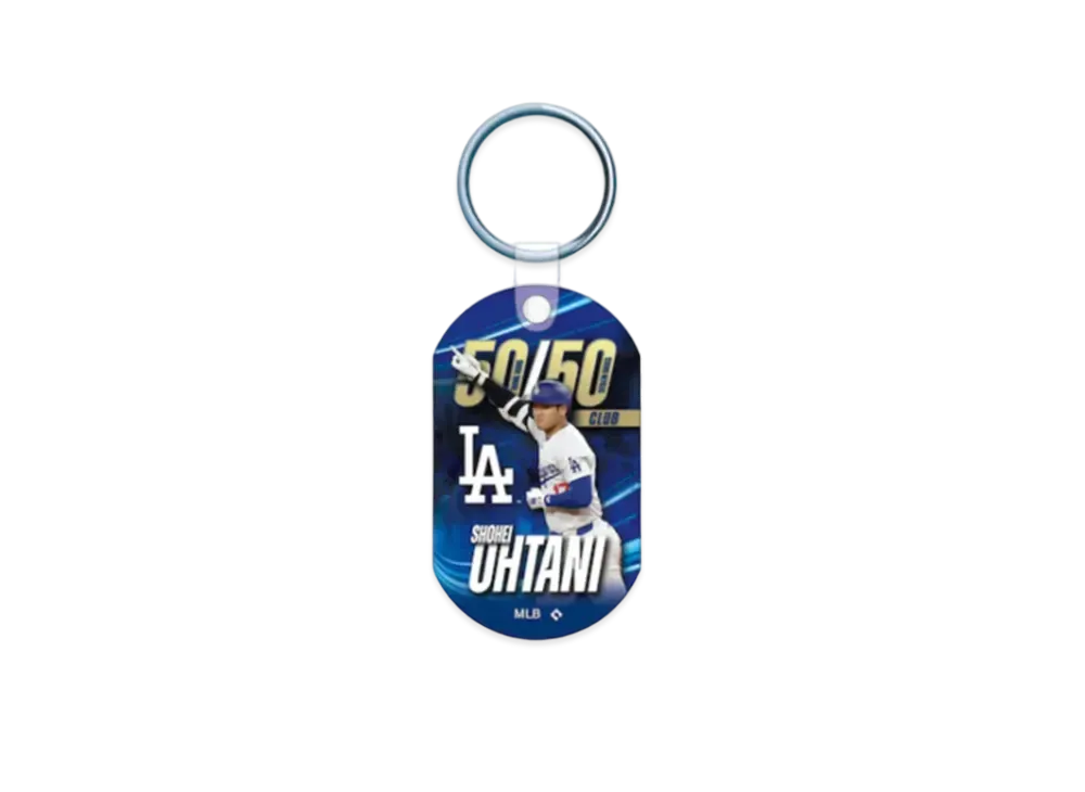 MLB Los Angeles Dodgers Shohei Ohtani 50-50 Key Strap 2.5x1.46