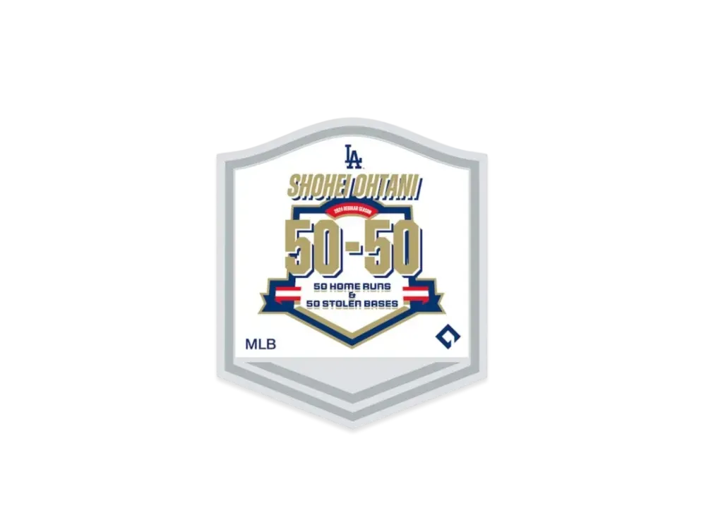MLB Los Angeles Dodgers Shohei Ohtani 50-50 Pins "White"