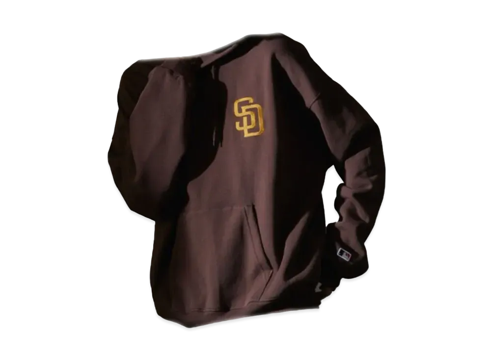 MLB Exclusive Back Logo Sweatshirt Hoodie "Brown"