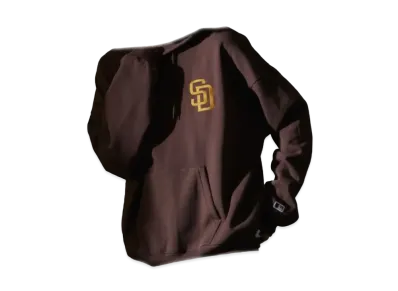 MLB Exclusive Back Logo Sweatshirt Hoodie "Brown"