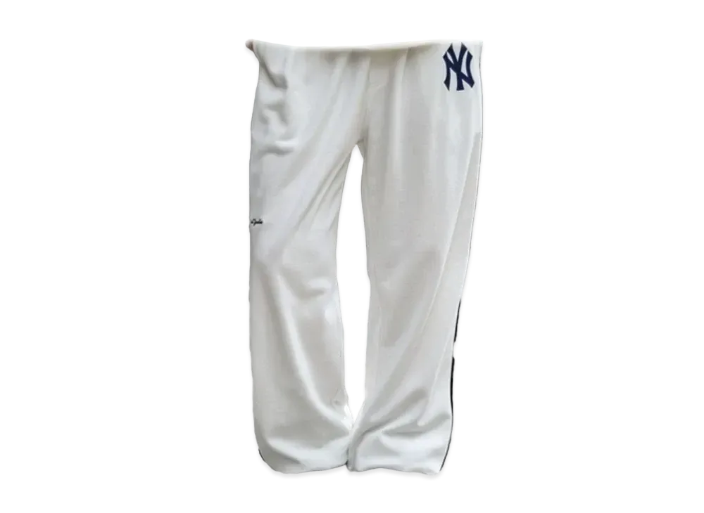 MLB Exclusive Set Up Patch Embroidery Side Line Big Silhouette Pullover Sweatpants Only "Off White"