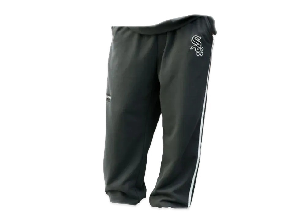 MLB Exclusive Set Up Patch Embroidery Side Line Big Silhouette Pullover Sweatpants Only "Chacoal"