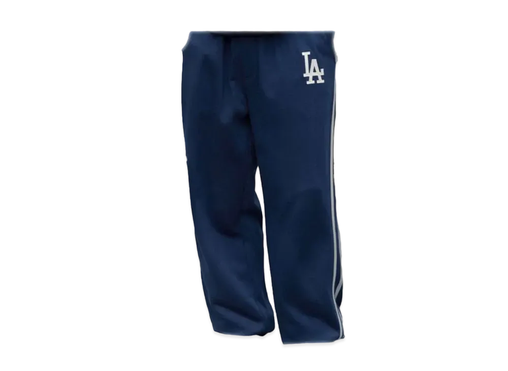 MLB Exclusive Set Up Patch Embroidery Side Line Big Silhouette Pullover Sweatpants Only "Navy"